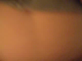 Short-haired cutie flashes ass and takes a cock in her mouth