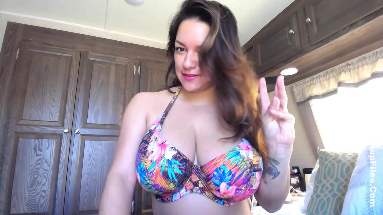Monica Mendez - WebCam - Bikini Tryout - PinupFiles