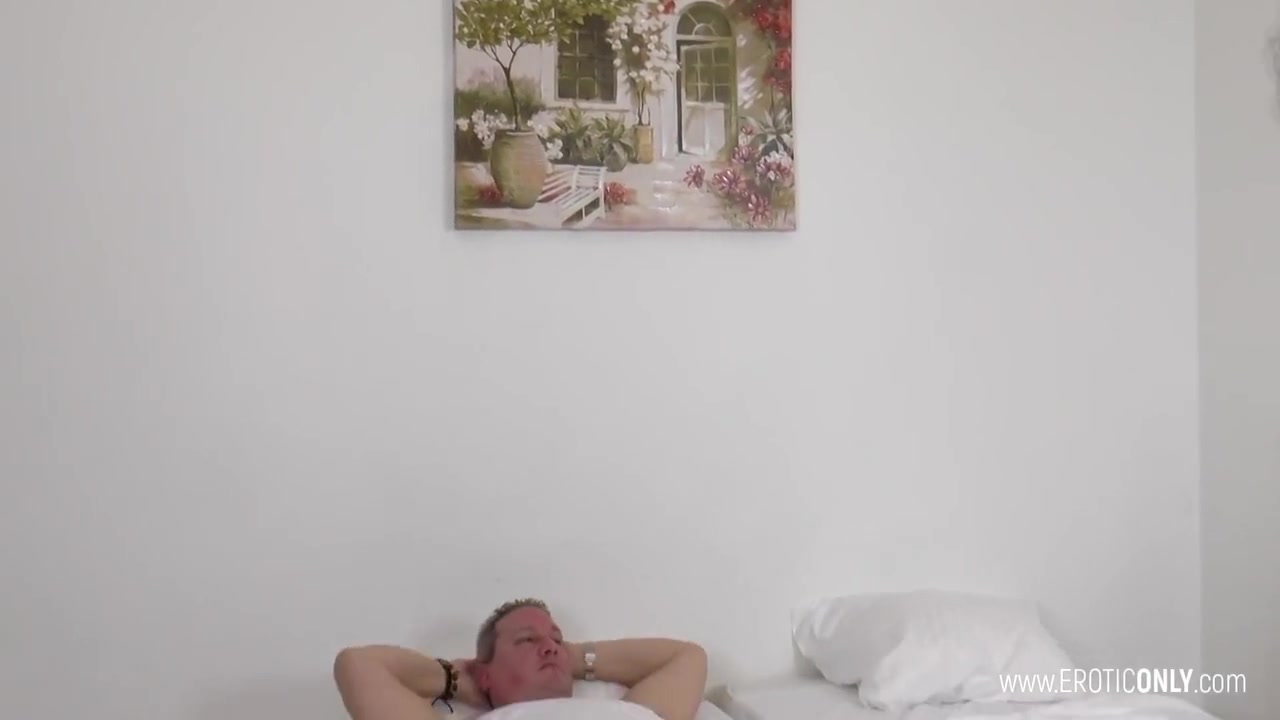 Grandma Visits Stepson-in-law And Sucks His Balls