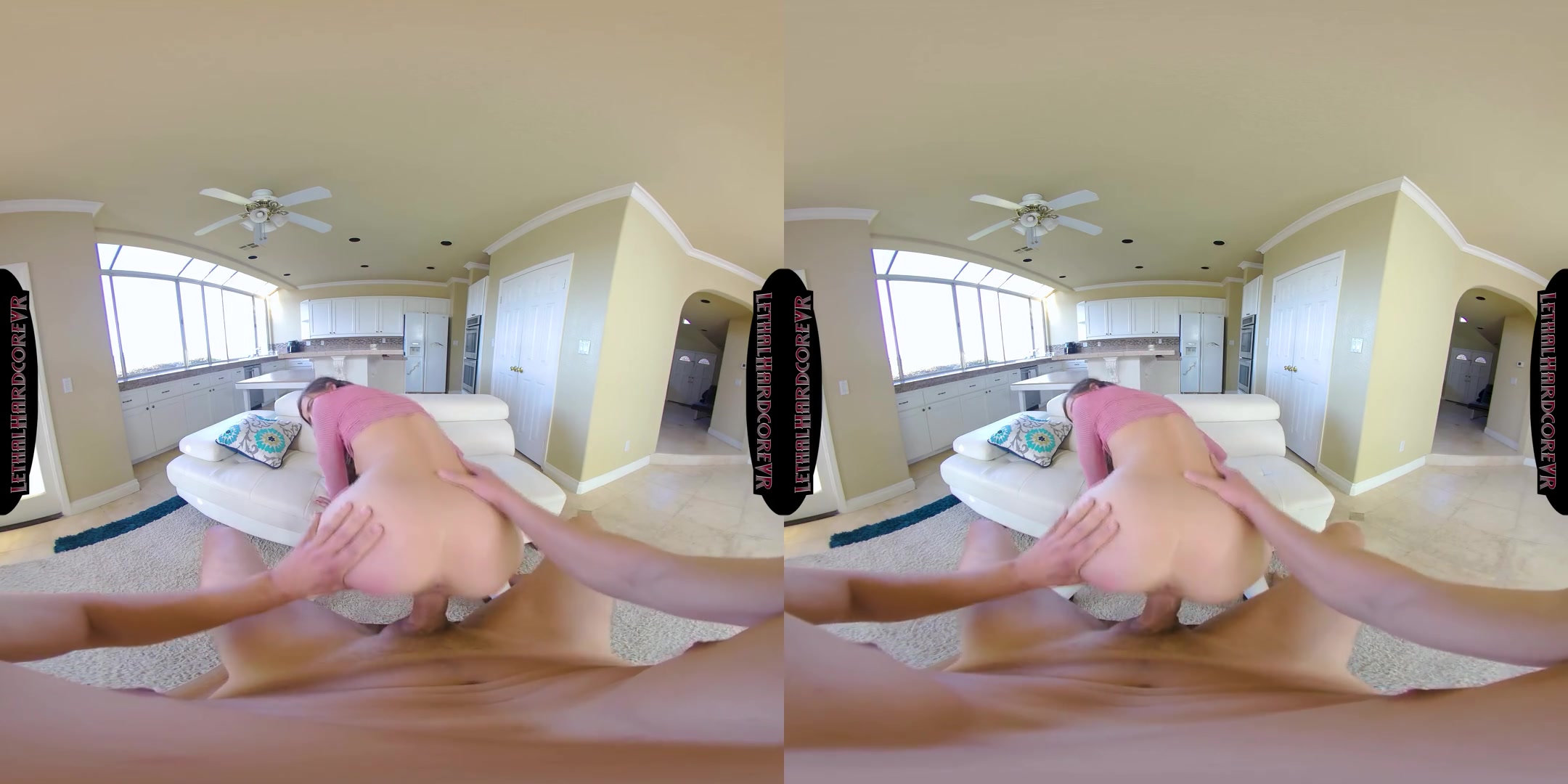 Avery Cums On Her Boyfriends Stedads Cock - teen 18+ Babe Fucking an Older Guy POV