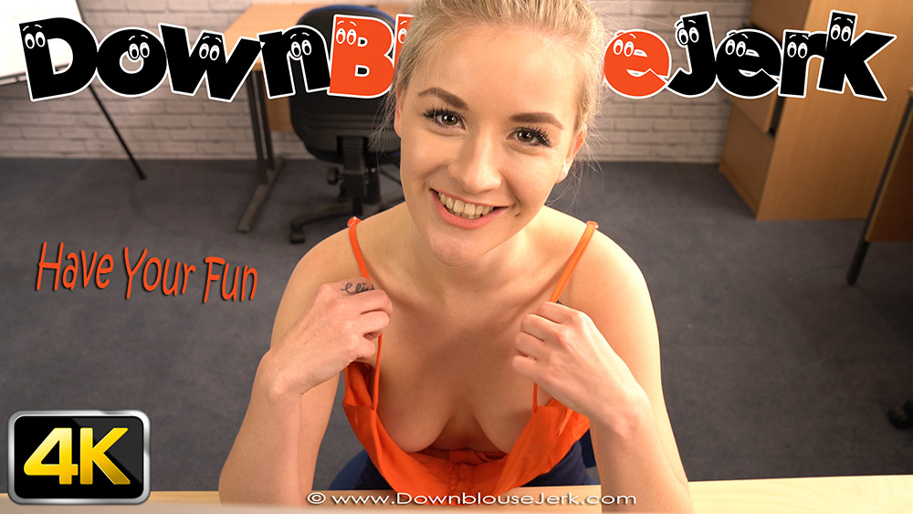 Gracie in Have Your Fun - DownblouseJerk