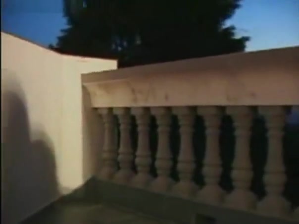 Sex with passionate tranny on balcony
