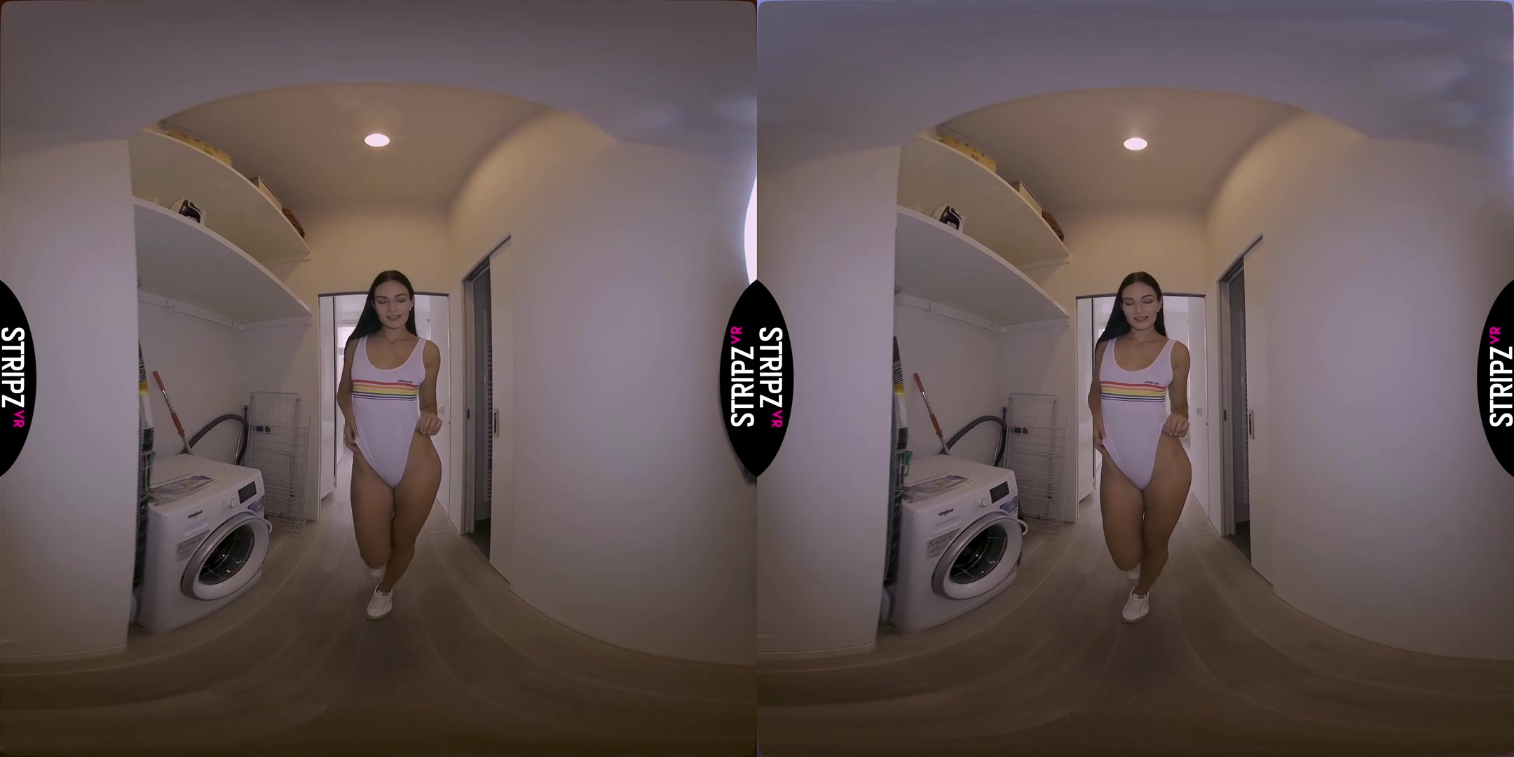 Lovers Love - Cute Babe Solo Striptease and Masturbation
