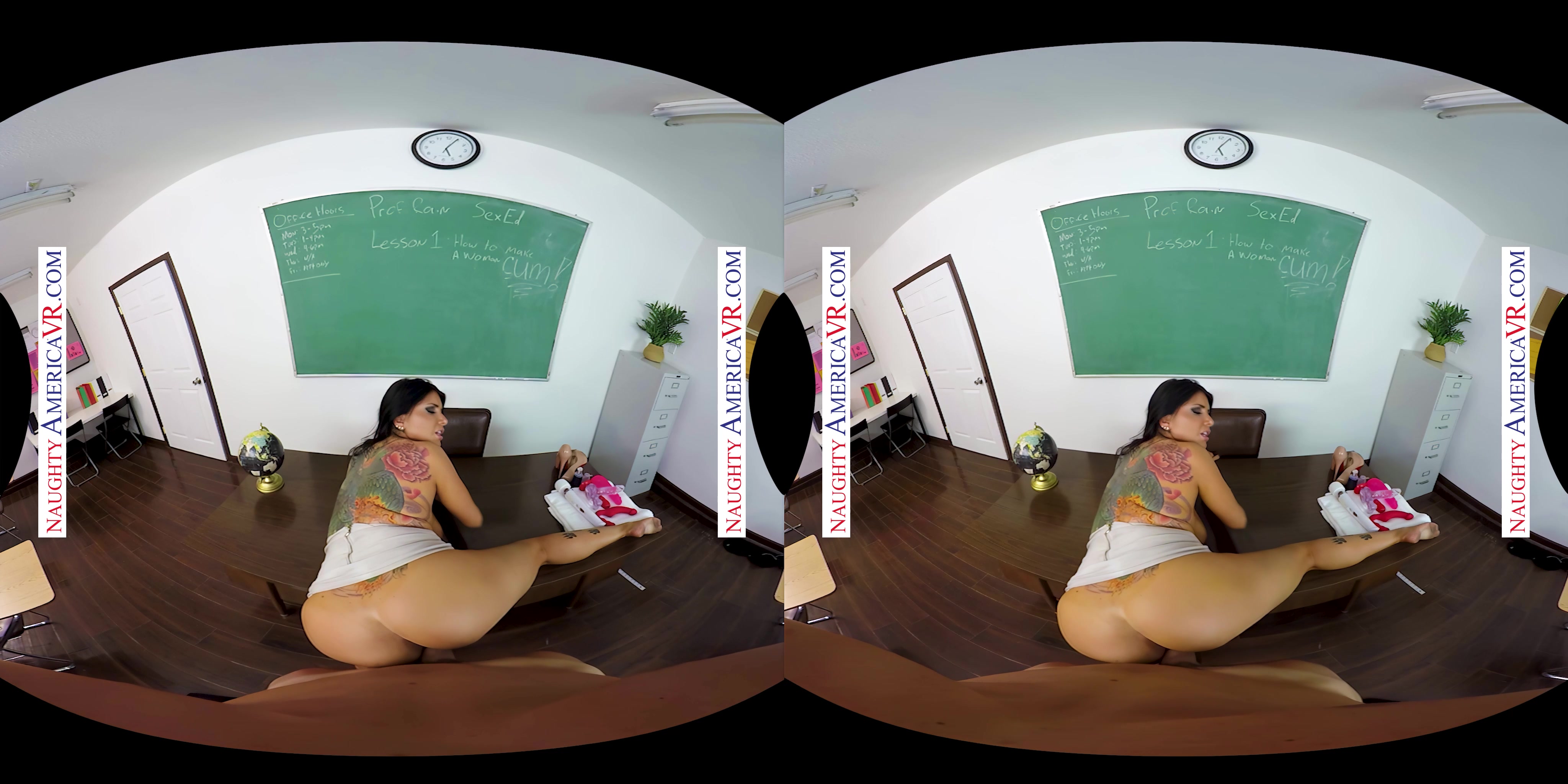Professor Romi Rain gives you a naughty one-on-one sex education lesson