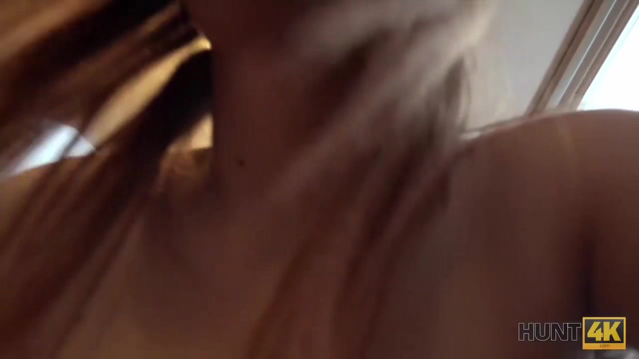 HUNT4K. Cuckold is sitting on the couch and watching dirty sex