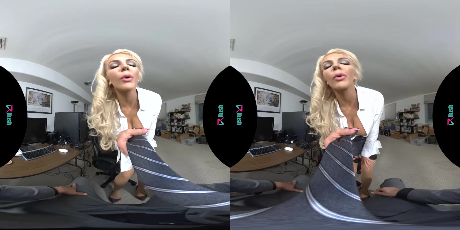 Nicolette Shea & Seth Gamble - VRHush
