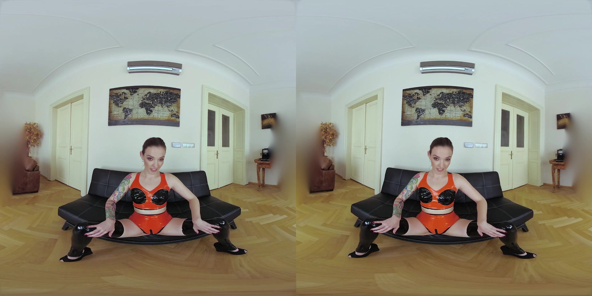 CzechVRFetish 192 Jerking for Latex Nymph