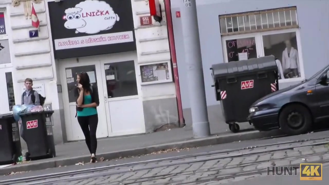 HUNT4K. Naughty man made beautiful brunette cheat on her docile BF