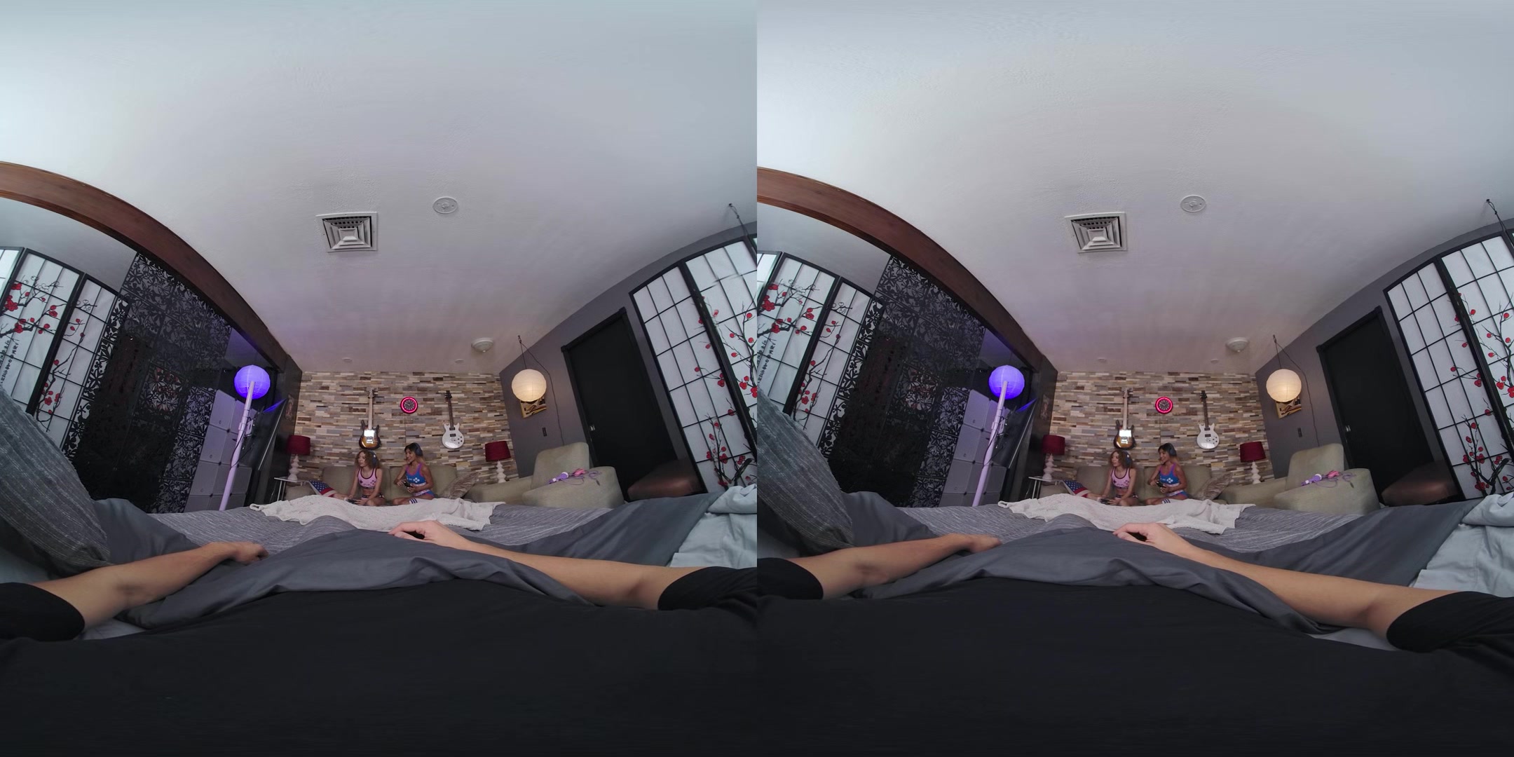 Threesome: Gamer Girls