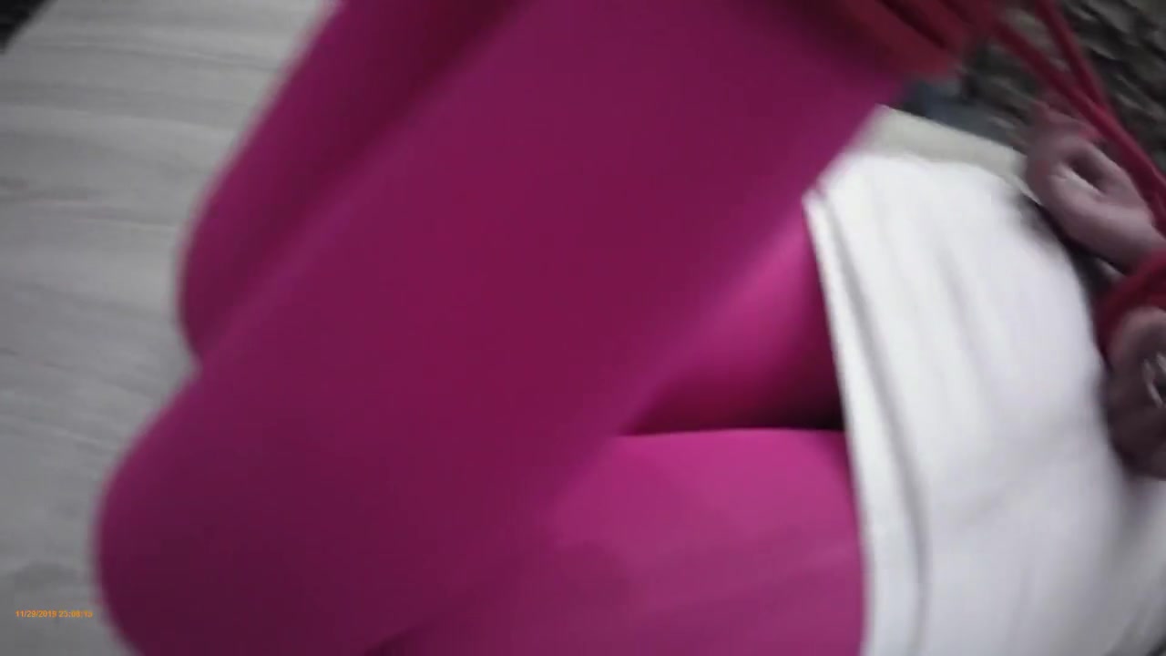 Bound On The Table Wearing High Heels And Pink Pantyhose, Have My Mouth Roughly Fucked