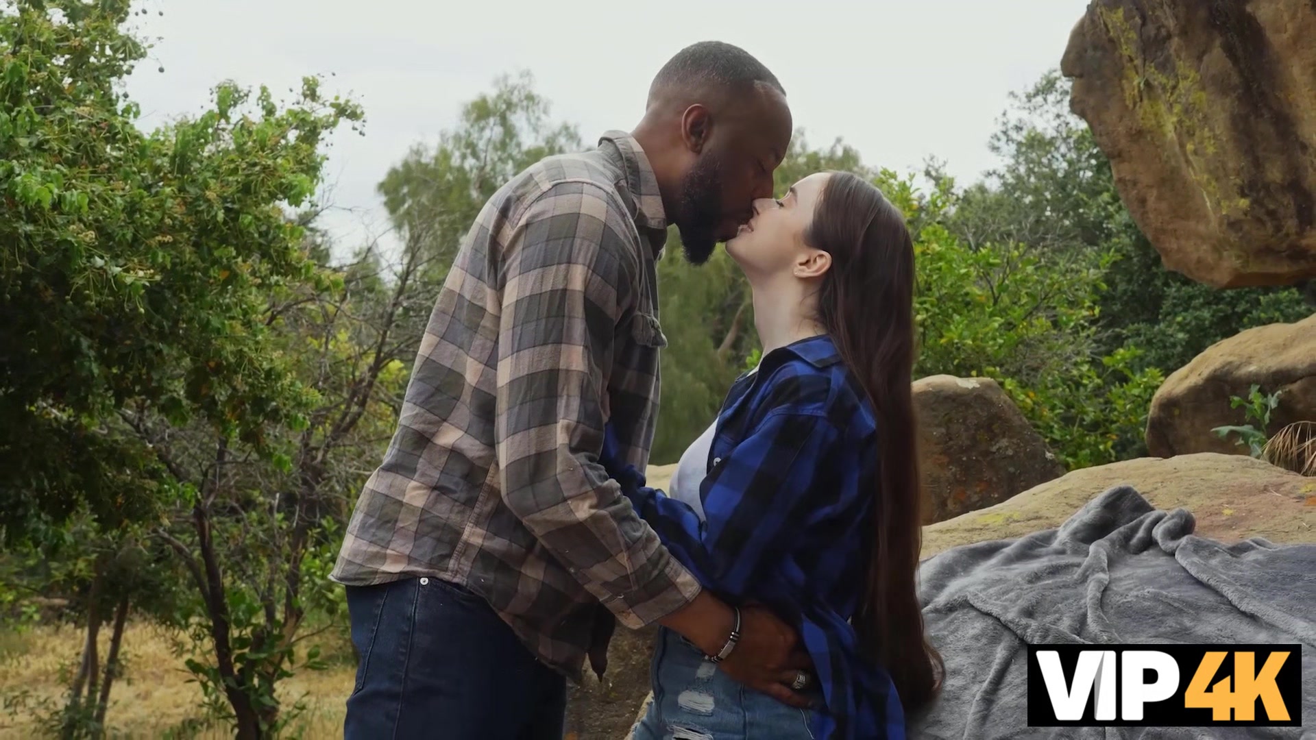 VIP4K. Woods and Cucks. Hot sex with Hazel Moore