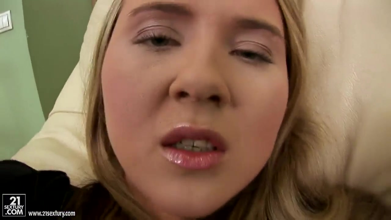 Innocent and cute Lea masturbates really hard on camera
