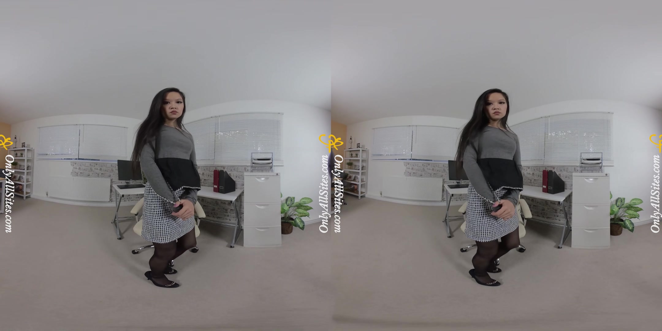 Louisa Lu - In the Office - OnlyTease