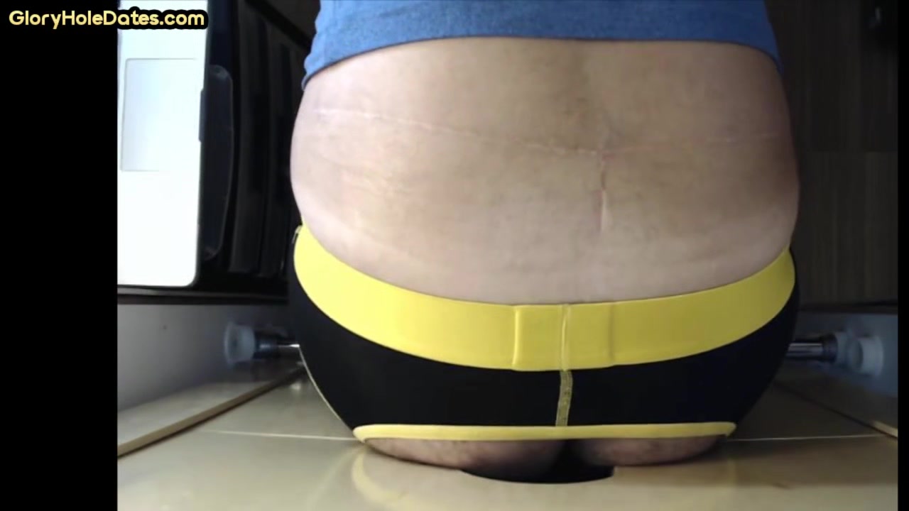 Gloryhole mature IR gay barebacked after BJ at home