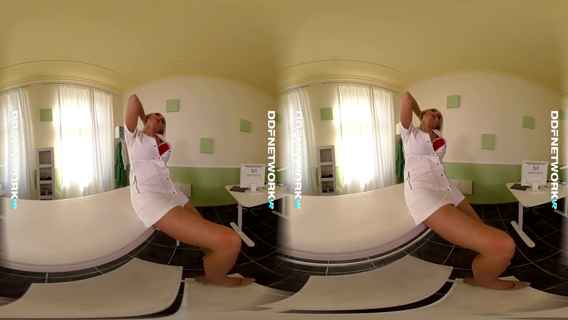 Kayla Green in Kinky Nurse Stuffs Pussy - DDFNetworkVR