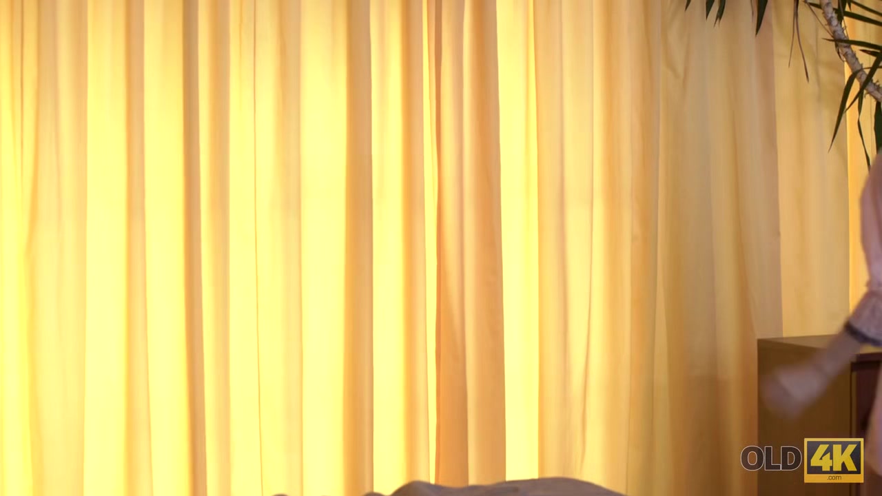 OLD4K. Amazing old and young lovemaking scene after long separation