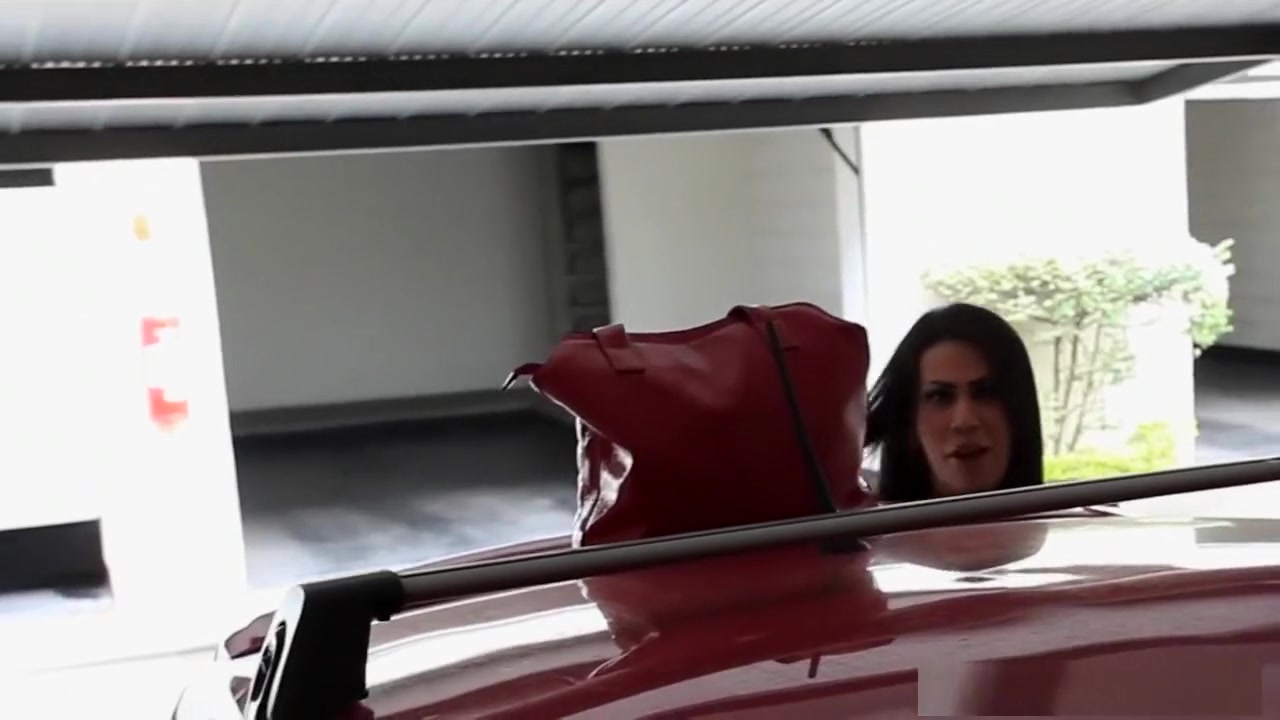 Bigtitted latina tranny with tanlines