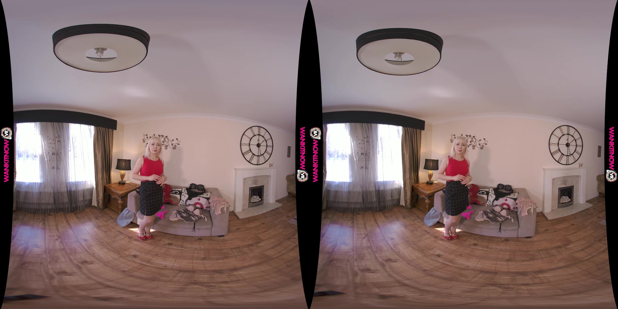 Lingerie Taster featuring Cherry English - WankitNowVR