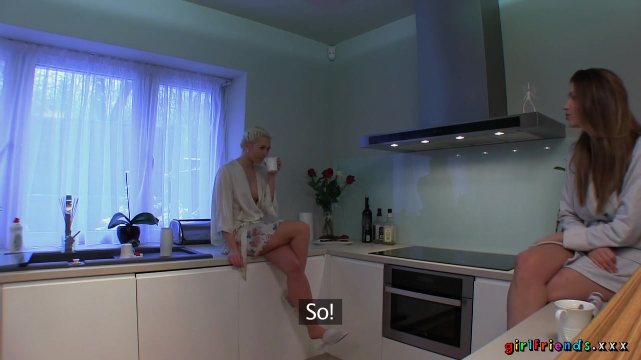 Eufrat & Tracy in Fun In The Kitchen - Girlfriends