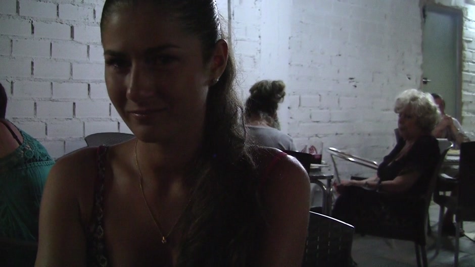 Agnessa in amateur sex scene with a couple fucking in nature