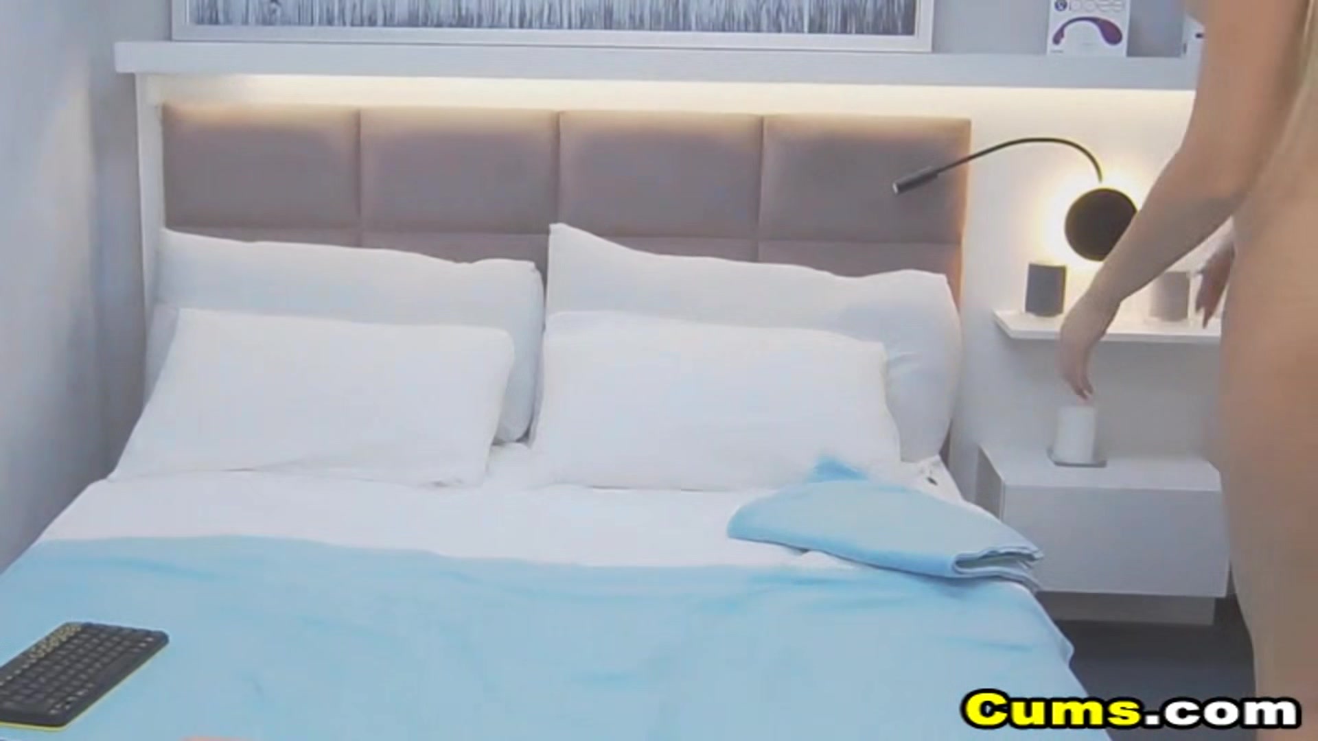 Blonde Tease And Masturbate
