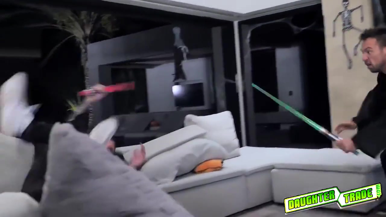 The Jedi And Sith Step dads Got Their Light Sabers Suck Deep