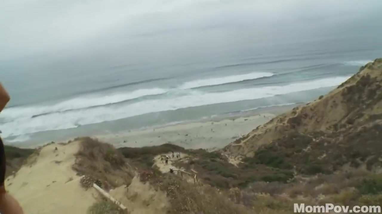 Amber & Misty - On The Beach - E059