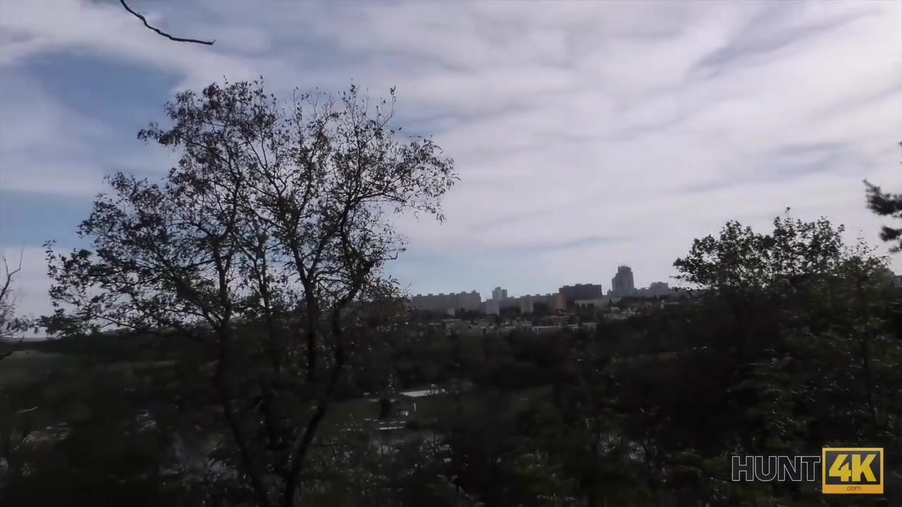 HUNT4K. Comely girl enjoys outdoor anal sex for money with new guy
