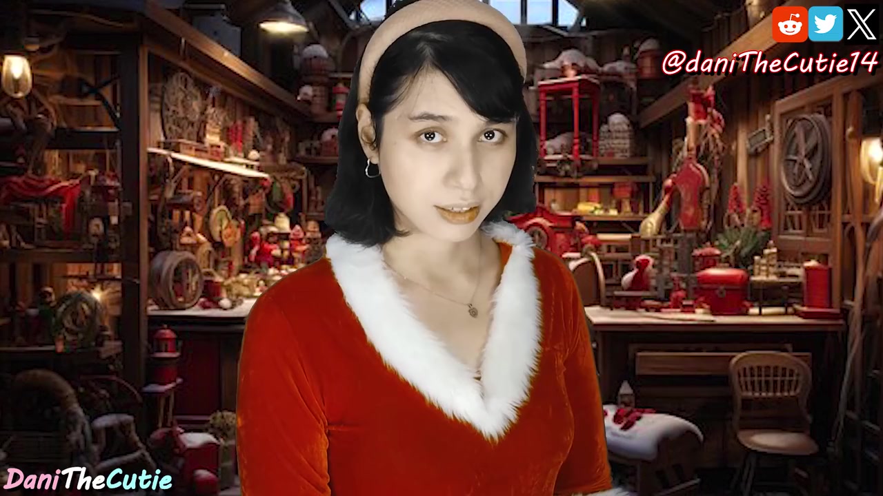 Danithecutie Her Pretty Little Body And Gets Doggystyled Rough On Christmas