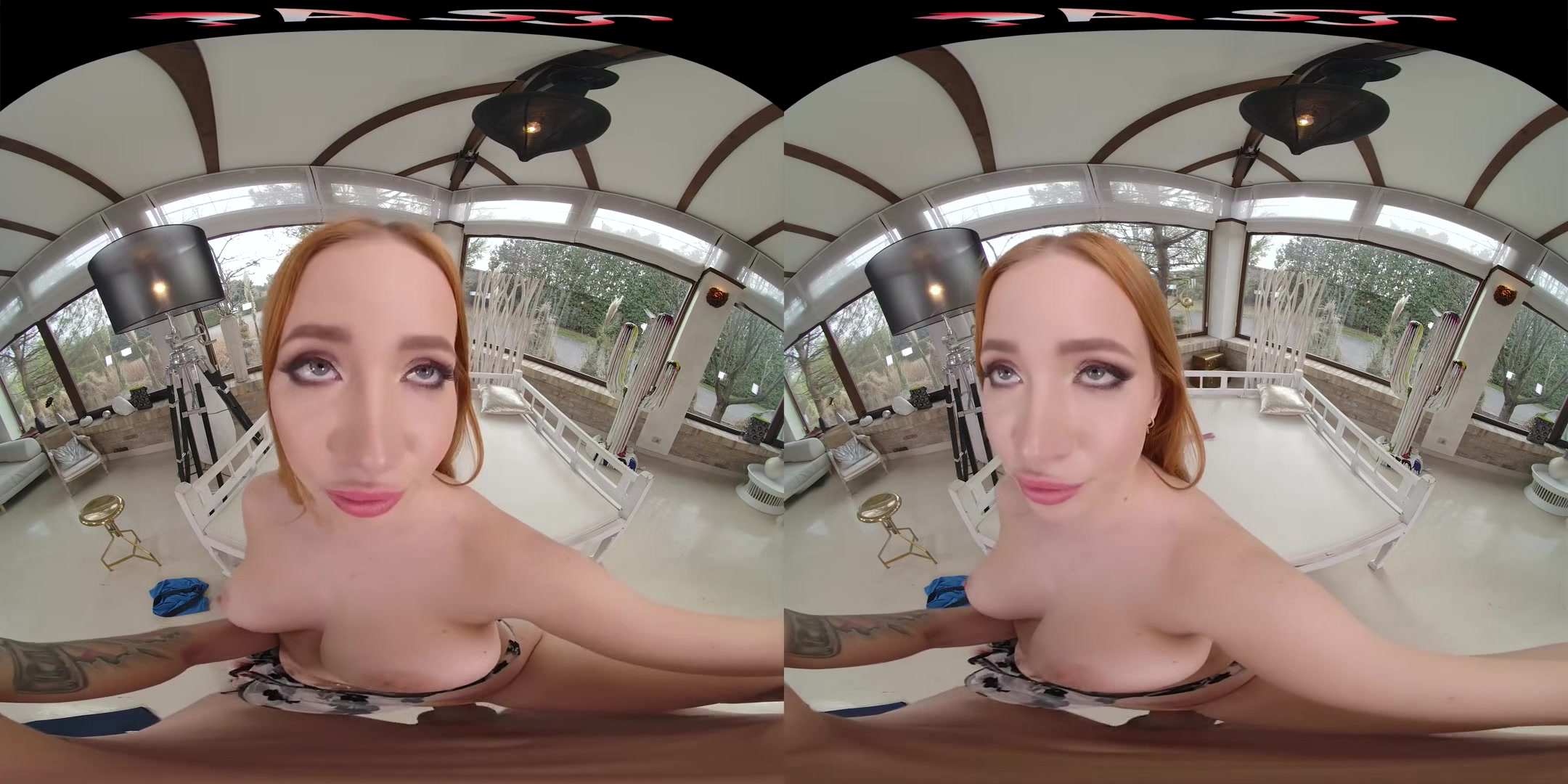 Red Room In Budapest With Kiara Lord - Big Tits Redhead Pornstar POV