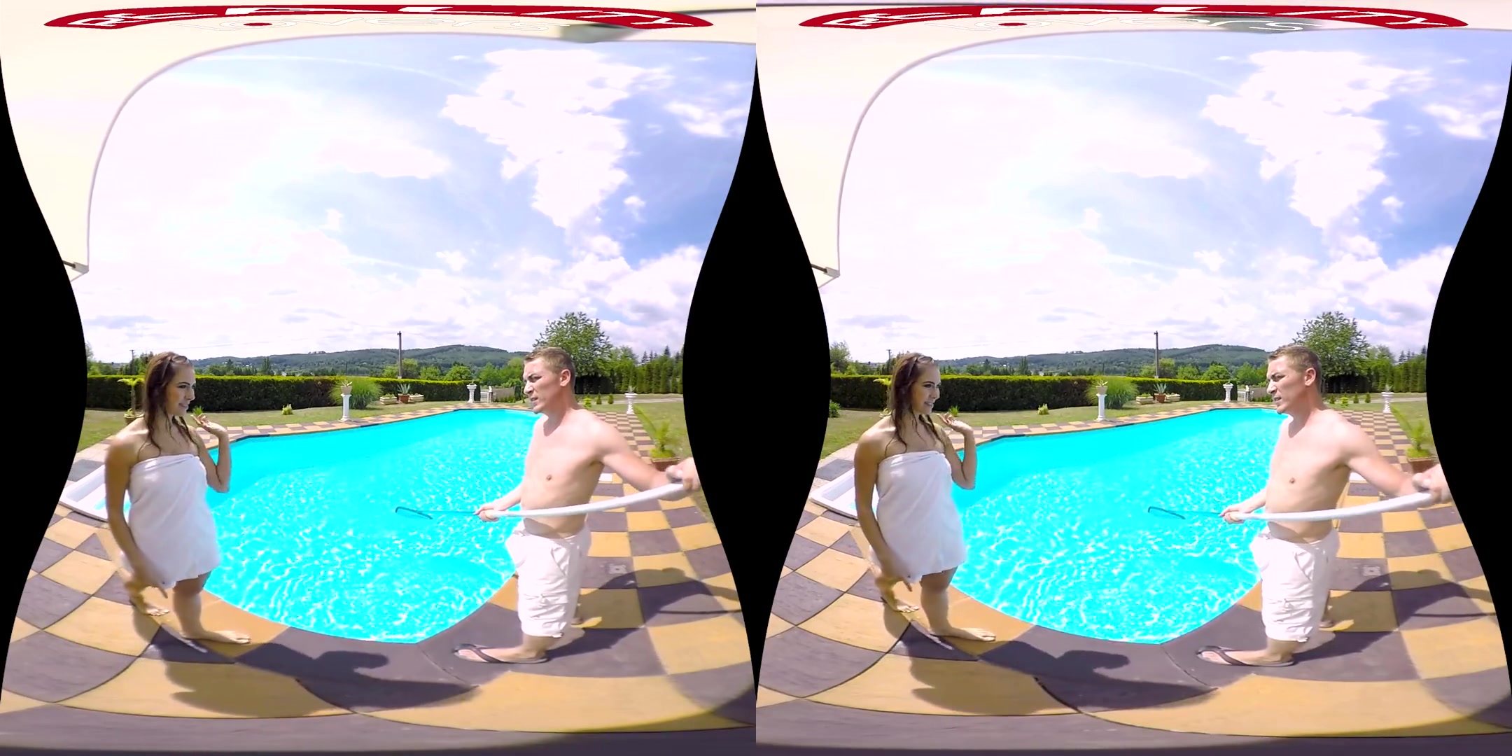 Seducing The Poolboy - ; Hardcore teen 18+ Sex 3D Porn