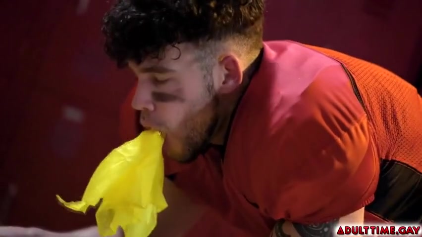 Adrian Anal Fucks Joseph In The Locker Room - Adrian Hart And Joseph Castlian