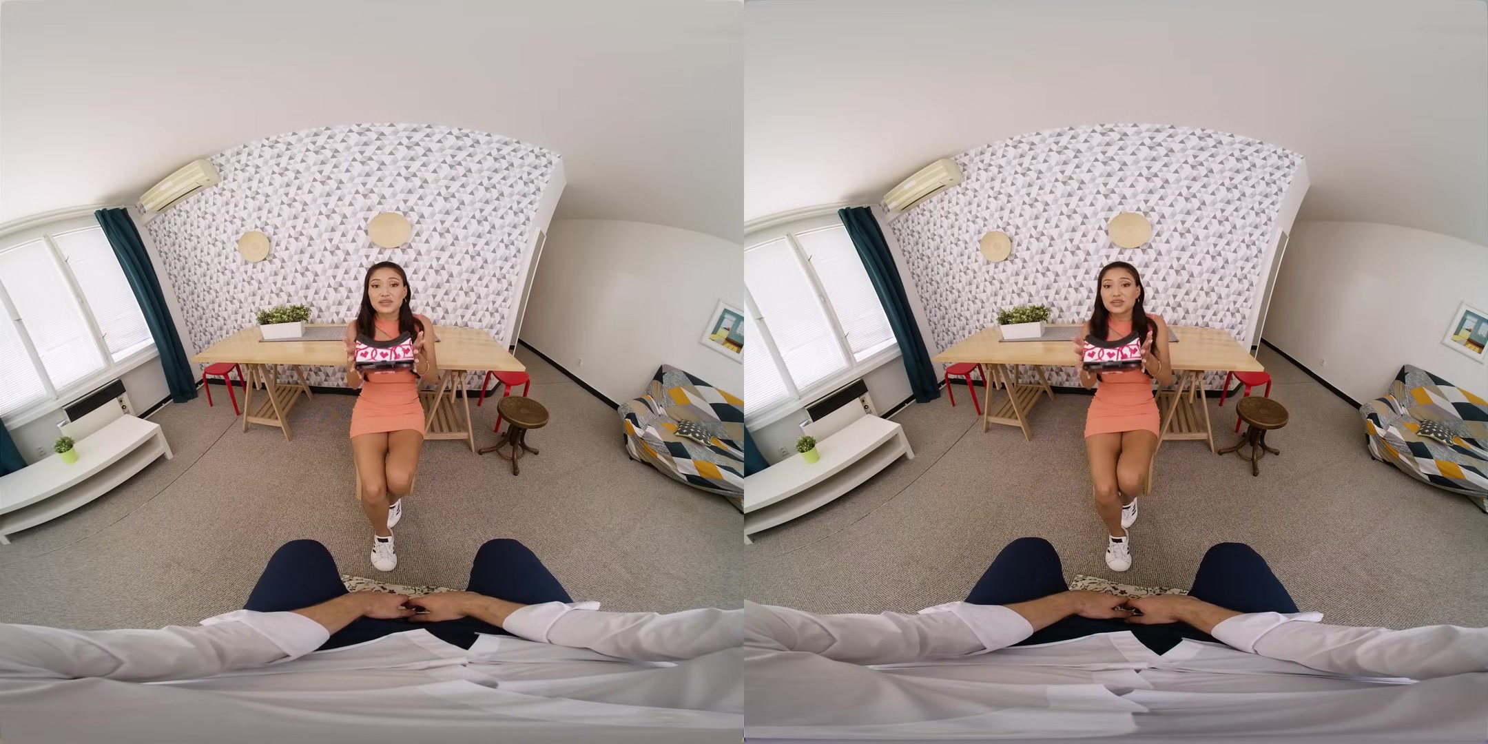 Virtual Real Genius; Beautiful Big Tits Latina Hardcore POV
