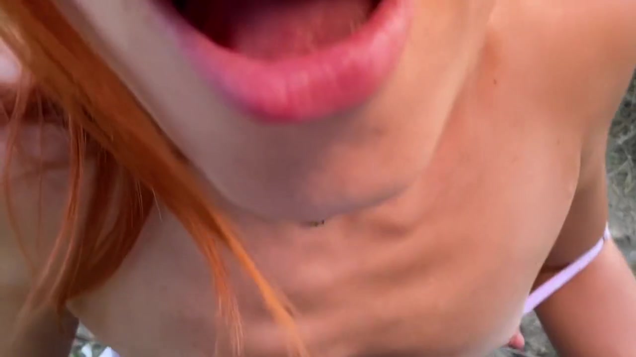 Sex With Redhead In Nature - Clemence Audiard