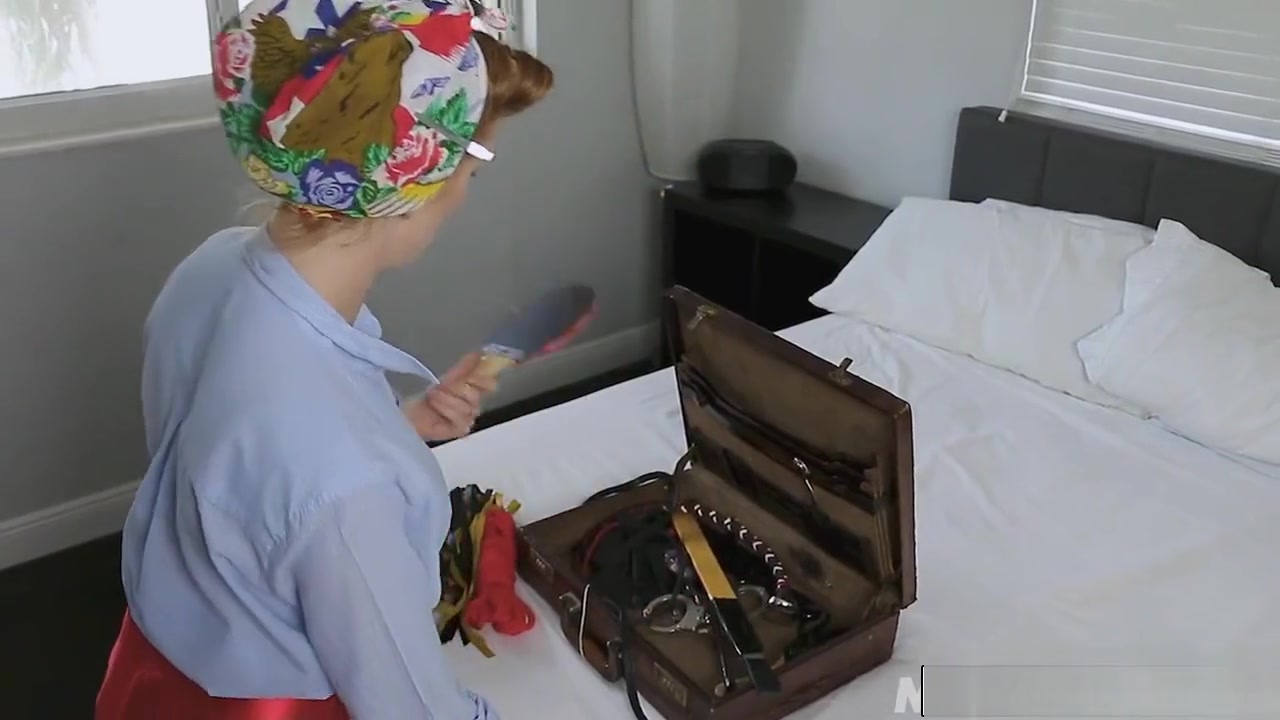 Ginger Babbii dominated by an extra thick cock