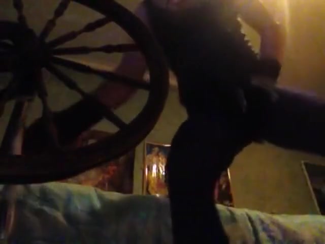 Spinning wheel where the first fuck machine known to modern man
