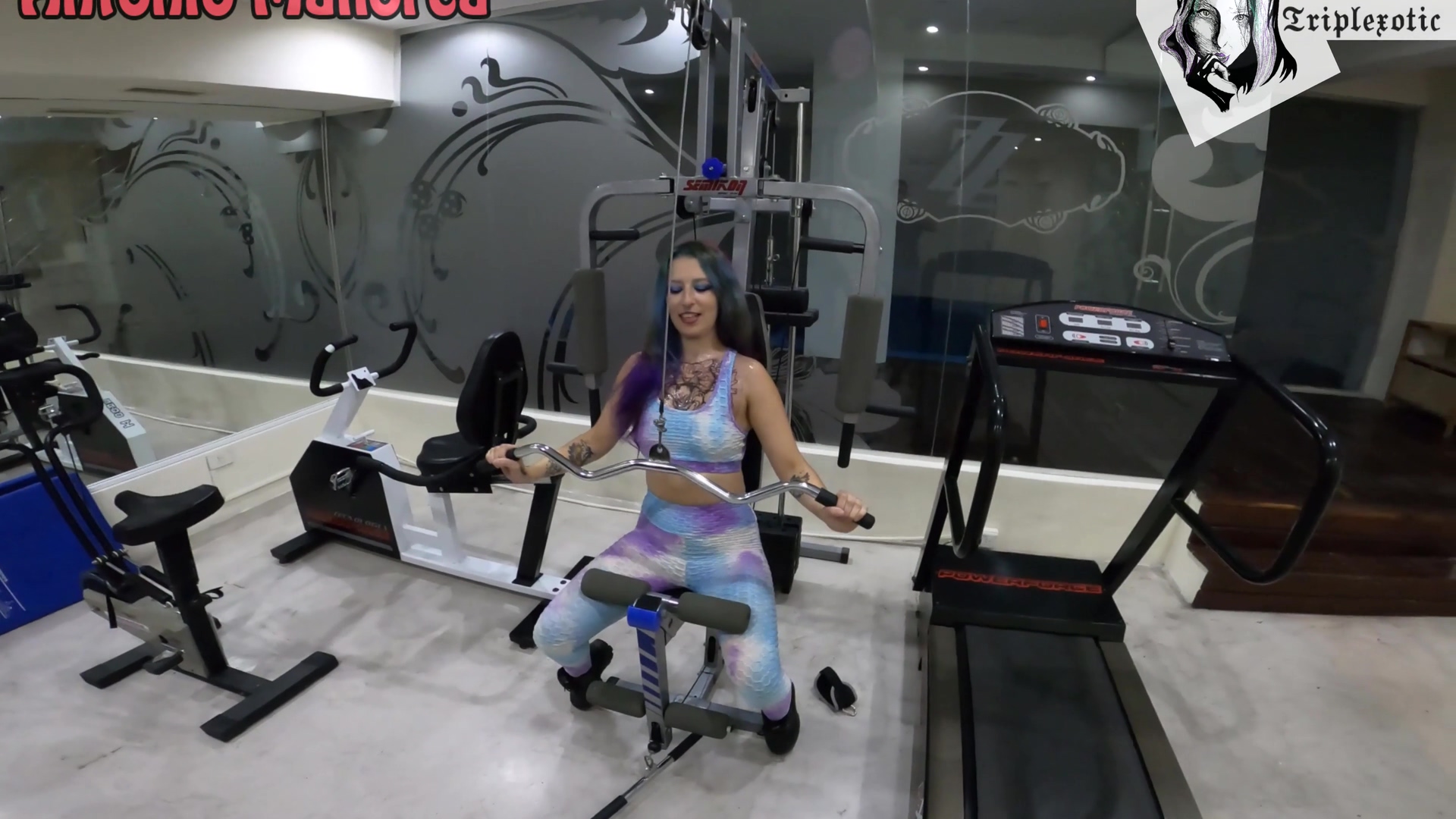 Big White Ass Fitness Freak Argentinian Gets Fucked In The Gym - Meriandheavy