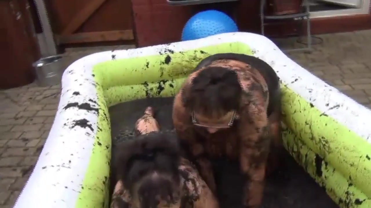 Kim & Honey Mud Wrestling Pt1 - TacAmateurs