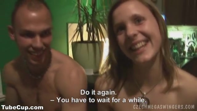 YOUNG CZECH AMATEURS AT MEGA SWINGERS