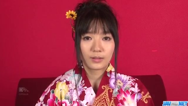 Dazzling casting along kimono girl Chiharu - More at javhd.net