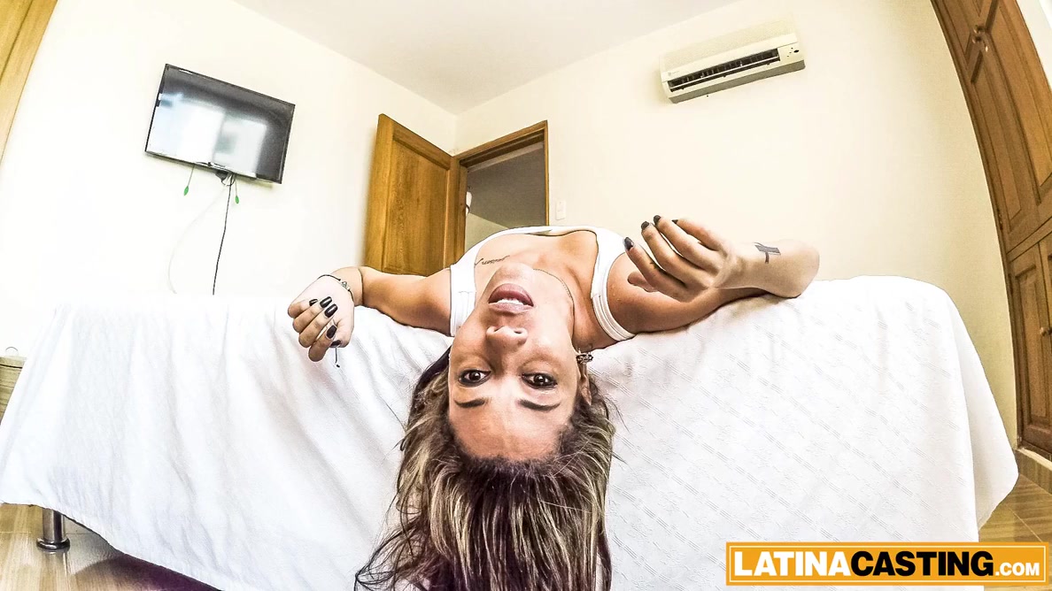 Obedient Latina Surrenders Throat And Ass In Casting Scene