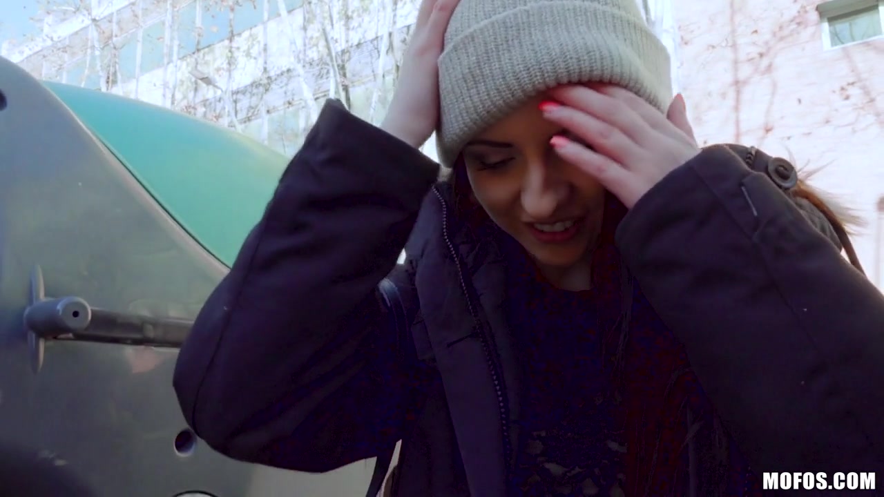 Rebecca Volpetti in Italian Cutie Rides Dick At School - PublicPickups