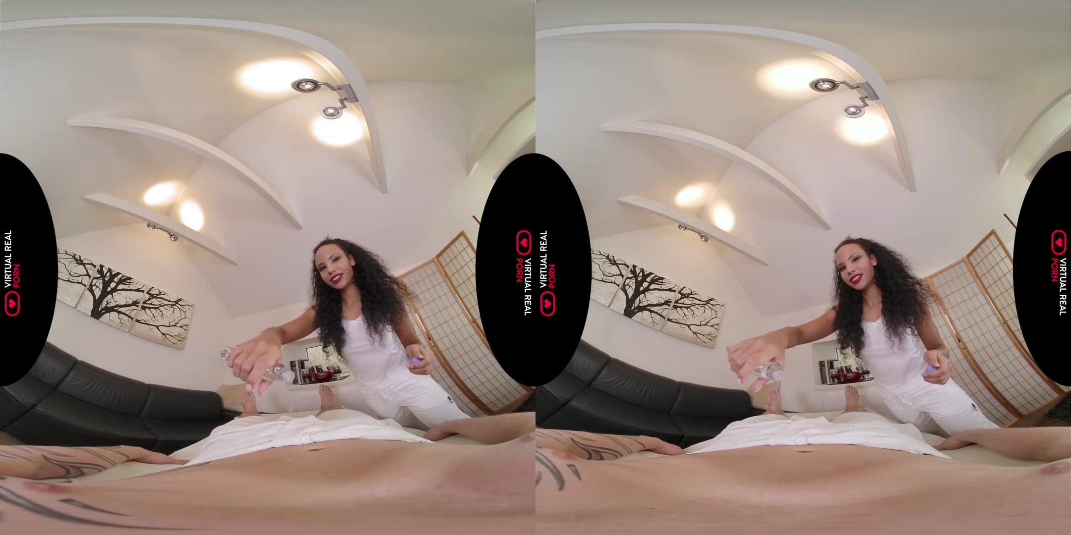 Special Massage - Fucking Wild Pornstar Romy Indy POV Interracial