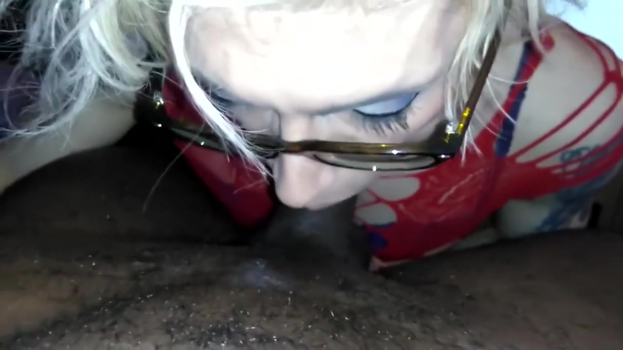 BBC deepthroat creampie, in sexy sissy Kayla's horny mouth rough and hard