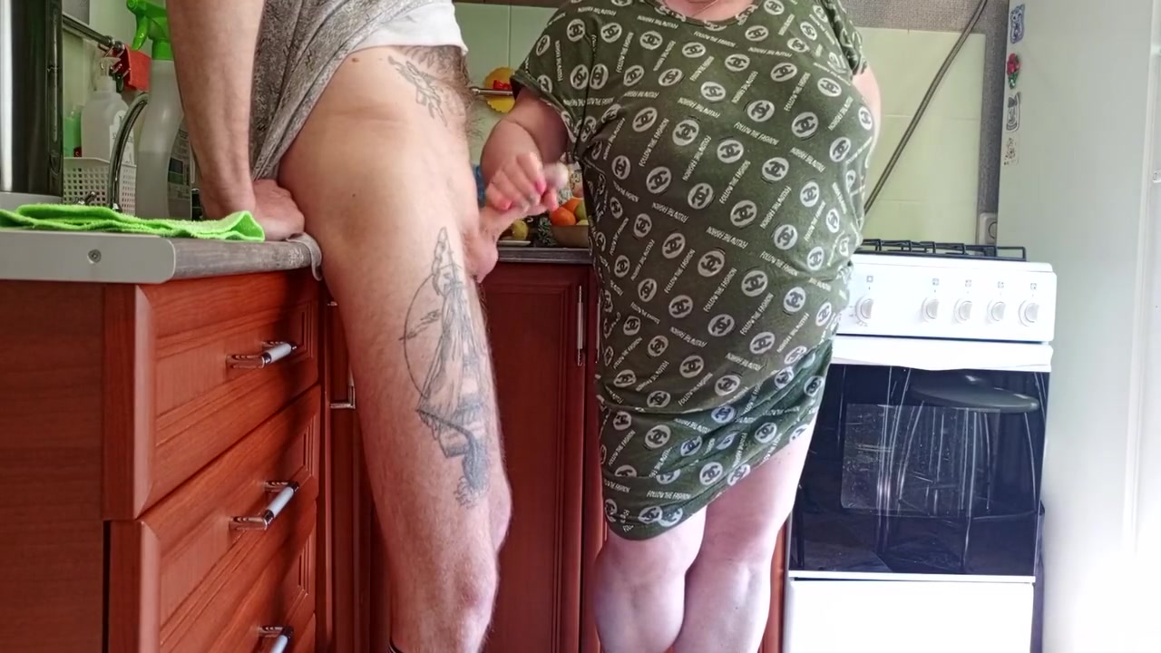 Female Hands Make My Cock Hard And Make Him Cum