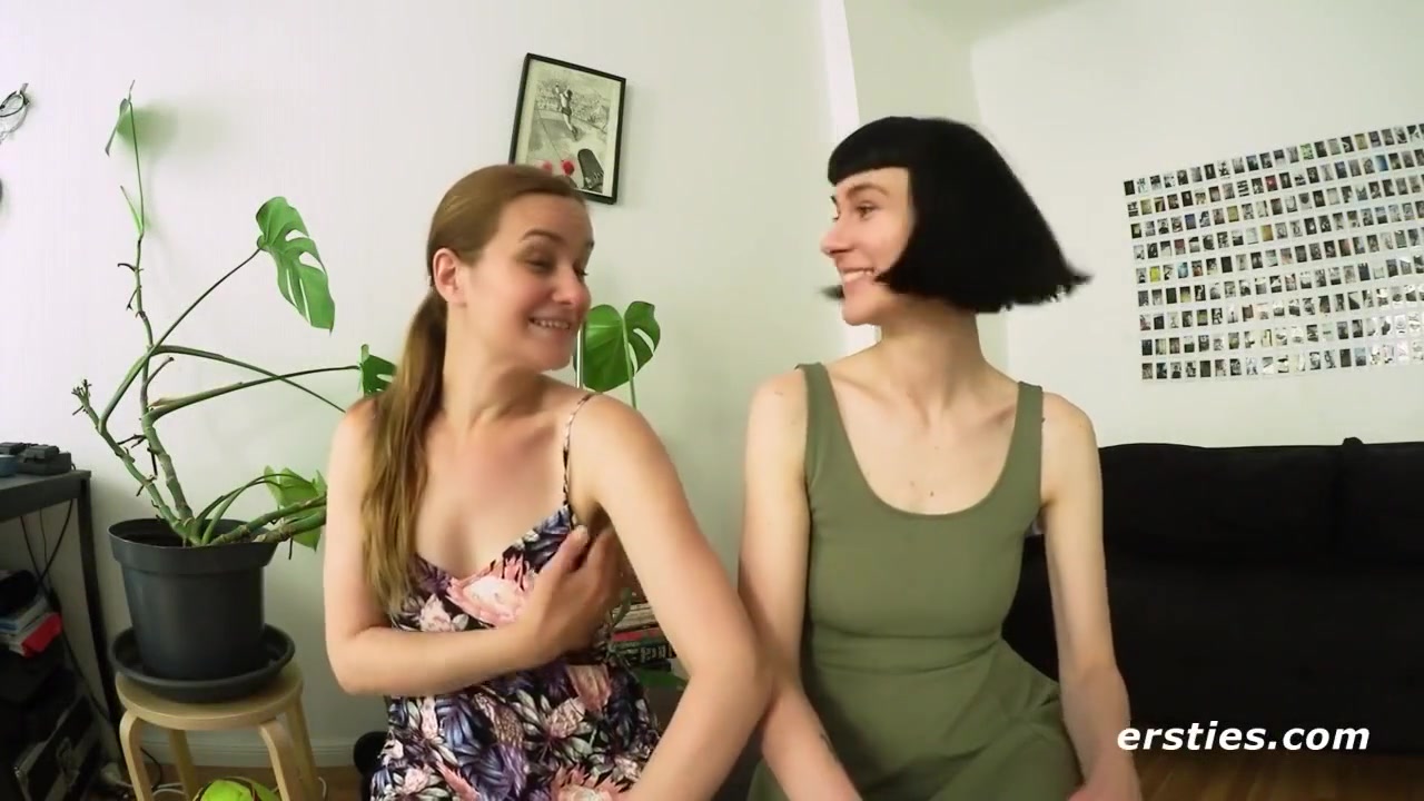 Lesbian Babes Enjoy Risky Fun