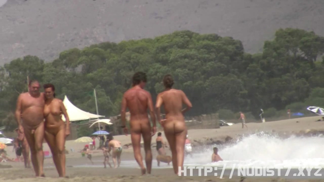 Sexy nudist babes do many things on the nude beach