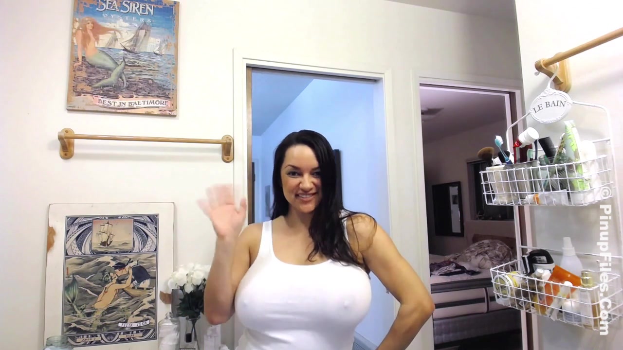 Monica Mendez - Tight Tank Top - Webcam - PinupFiles