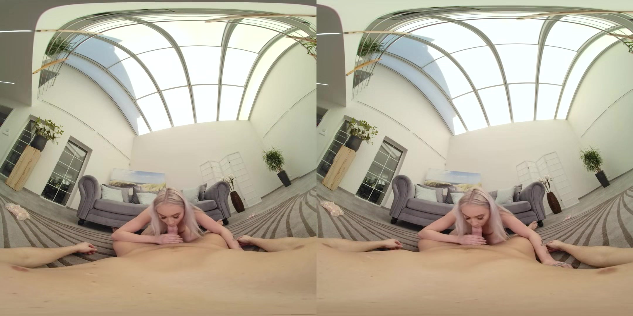 Charming Marilyn Sugar; Cute Blonde Babe Passionate VR Sex