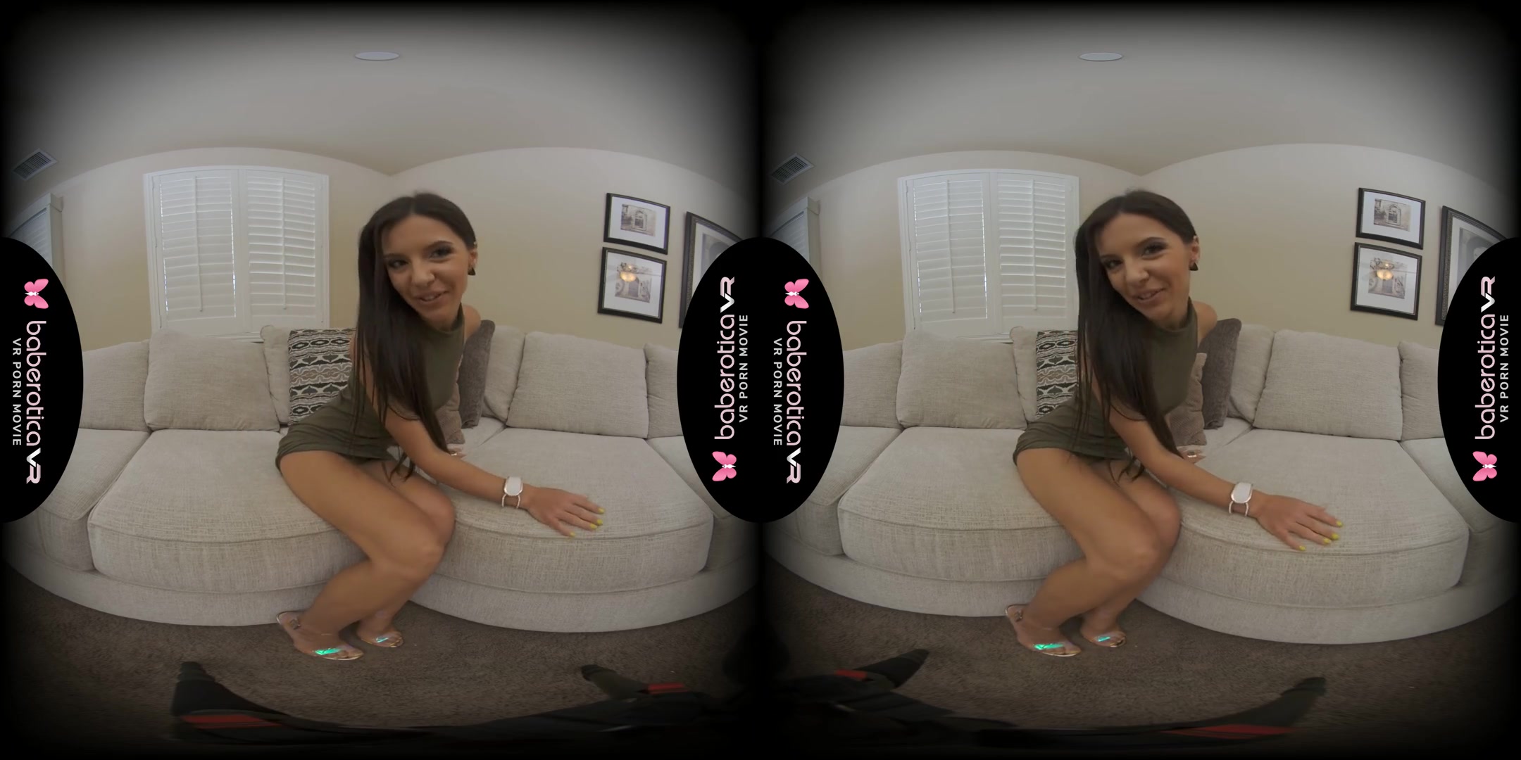 Milana May Spreads Wide To The Camera - Hot teen 18+ Solo Masturbation VR Video